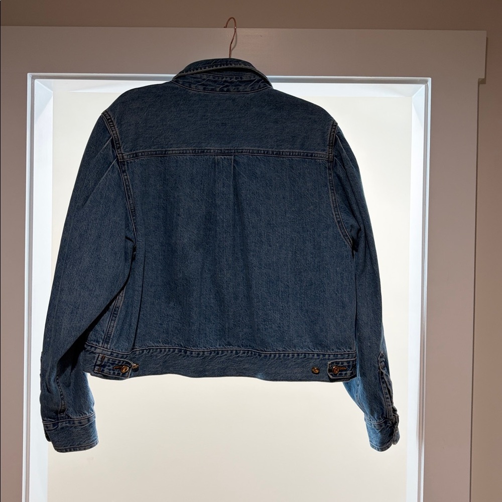 EUC Blazé Milano Cotton Denim Jacket Sz 3 (M/L) - Picture 9 of 9